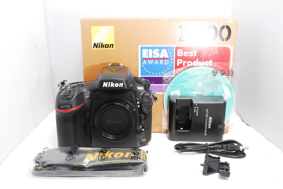 〓外観非常に綺麗〓ニコン Nikon D800 元箱 付属品多数
