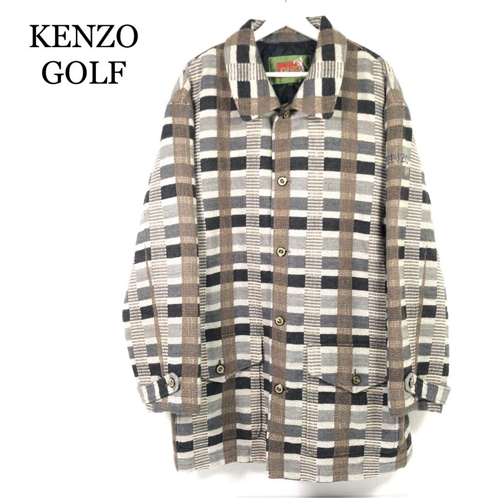 ご予約品】 ☆良品☆ KENZO GOLF ケンゾー ヴィンテージ ウールコート