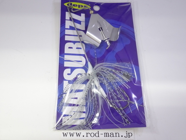 デプス★deps★マツバズ1/2oz★MATSUBUZZ★右回転(青台紙)★グリーンクリスタル#03★旧パッケージ★バズベイト_画像1