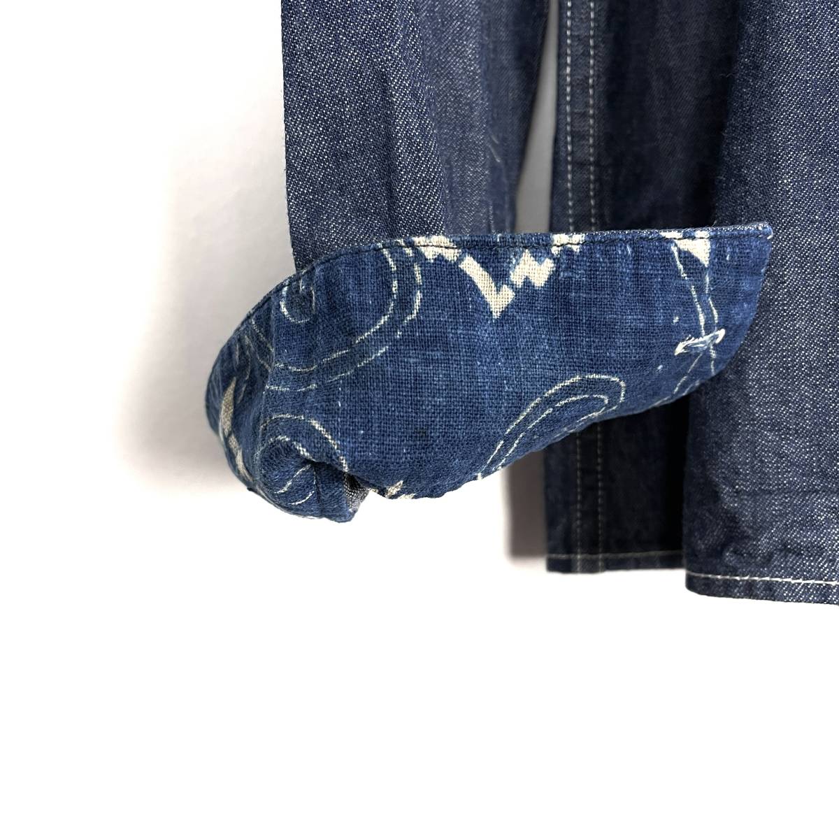 【30％OFF】VISVIM(ビズビム) SS LHAMO SHIRT ONE WASH 2015 (indigo)_画像4