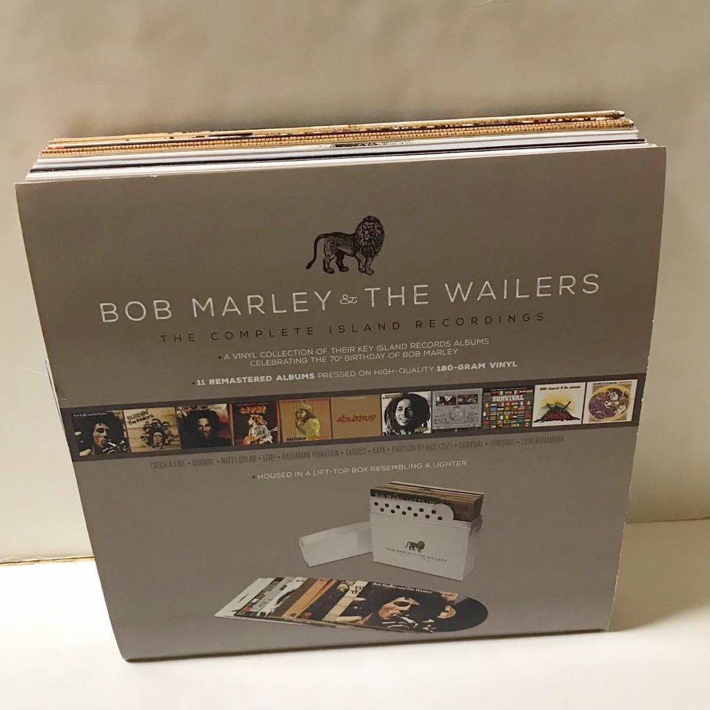  ценный BOB MARLEY & THE WAILERS THE COMPLETE ISLAND RECORDINGS 11 листов комплект LP ограничение box комплект 