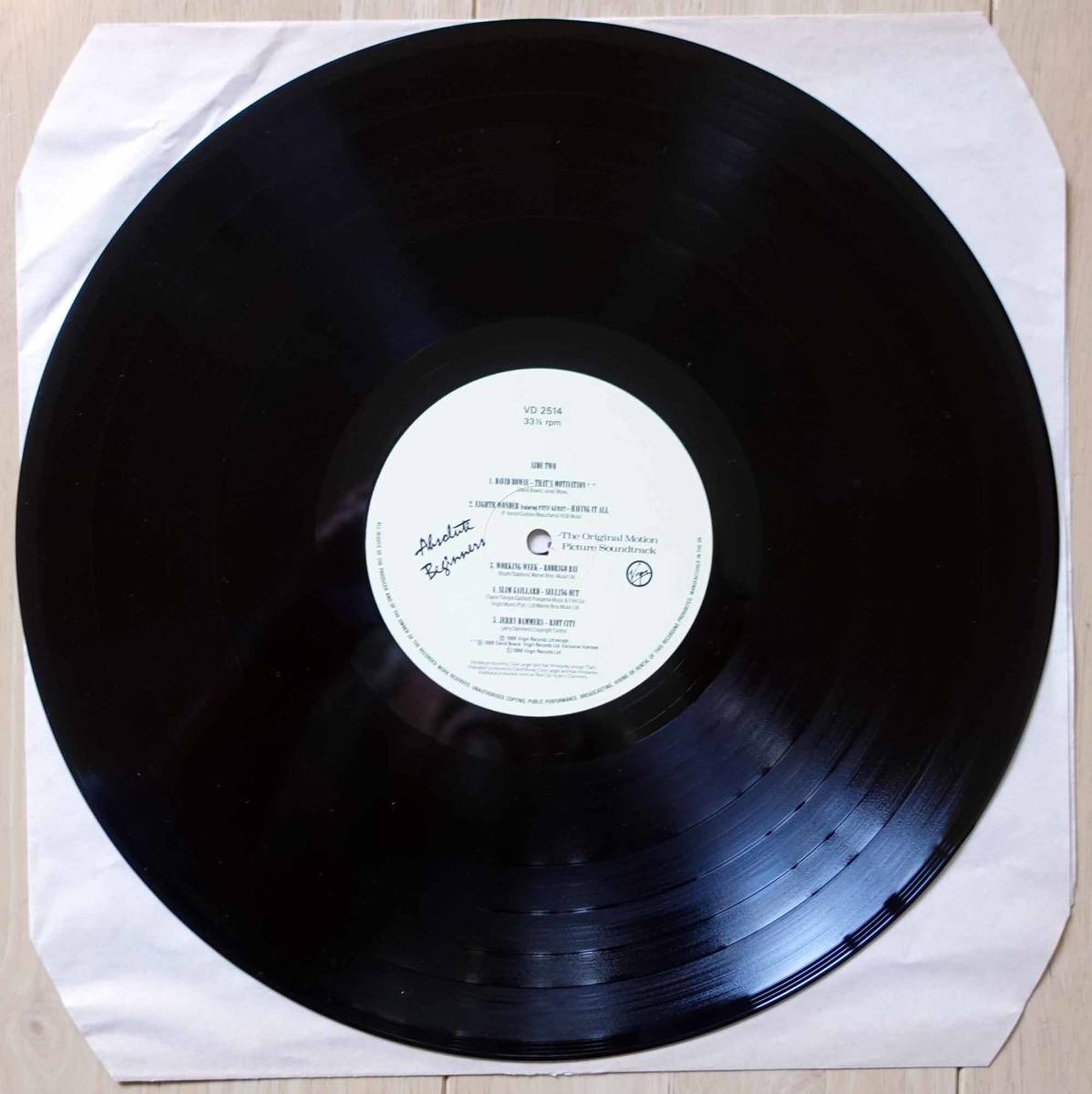 David Bowie, Sade, Gil Evans, Ray Davies他 2LPセット「Absolute Beginners（邦題：ビギナーズ）」UK盤オリジナル VD 2514 新品同様_画像5