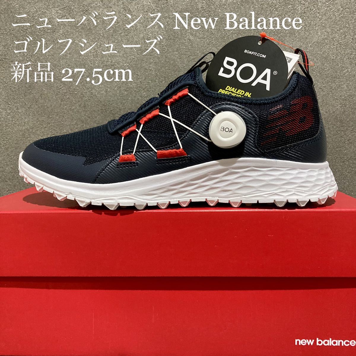 お手頃価格 ⛳️ニューバランス newbalance ゴルフシューズ 27.5cm