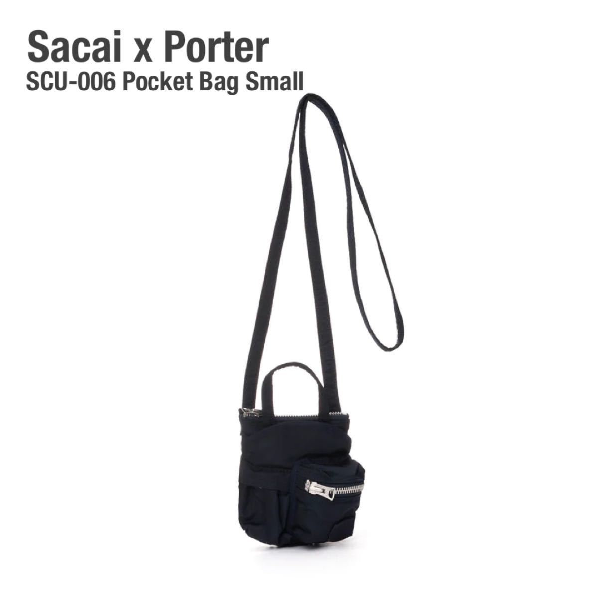 【美品】sacai x Porter SCU-006 Pocket Bag S
