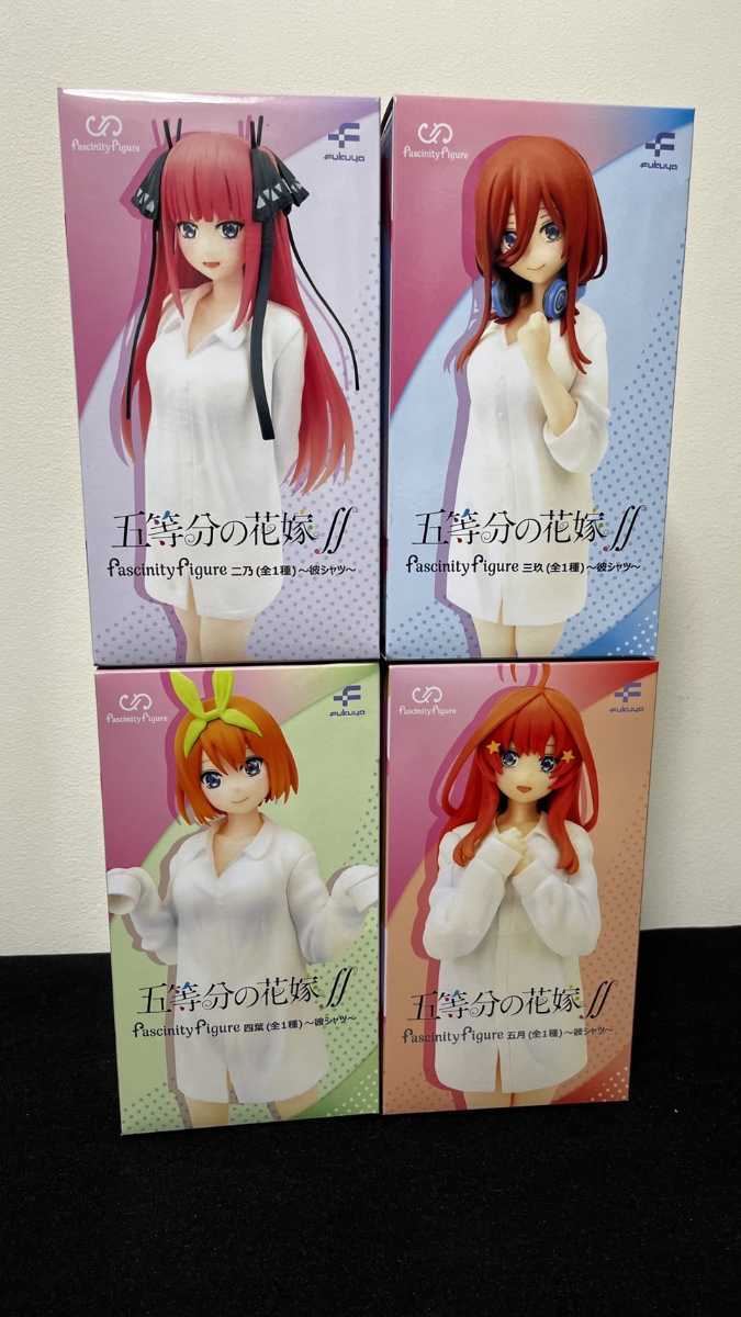 五等分の花嫁∬ Fascinity Figure 一花 二乃 三玖 四葉 五月