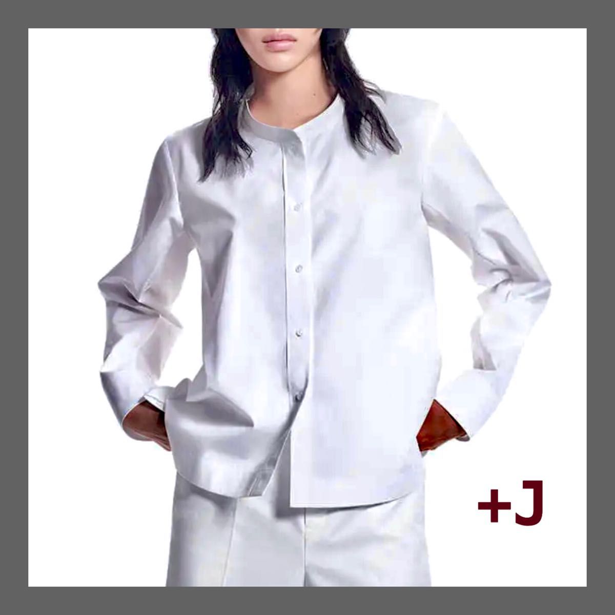 セール +J ユニクロ スーピマコットンシャツジャケット【新品 セール +J ユニクロ スーピマコットンシャツジャケット【新品