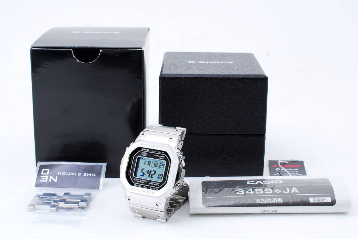 CASIO G-SHOCK GMW-B5000D-1JF フルメタル シルバー thecreativegrove.com