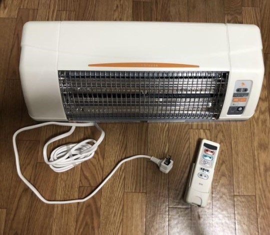 高須産業(TSK) 新品 涼風暖房機 ホワイト 非防水仕様 脱衣所・トイレ