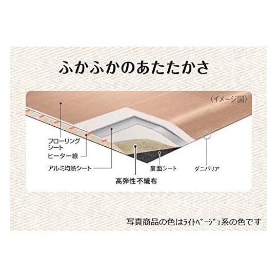  Panasonic новый товар напольное покрытие модель электроковер DC-1V4-MT Brown ~1 татами соответствует не использовался товар Panasonic