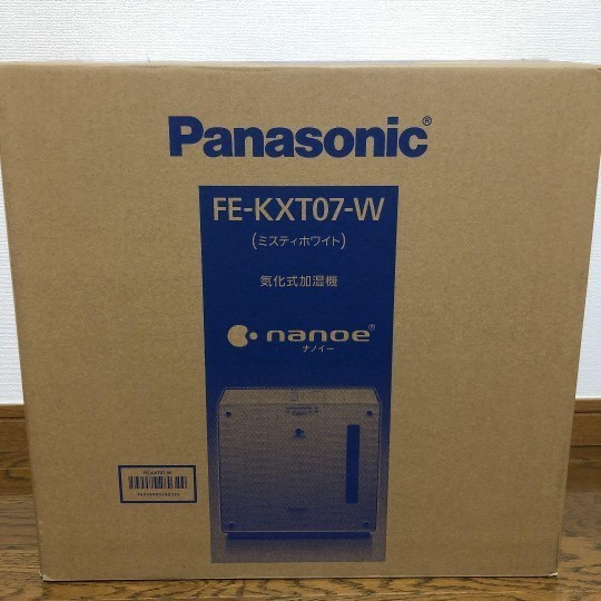  Panasonic new goods evaporation type FE-KXT07-W humidification machine Misty white ~19 tatami nano i- installing unused goods Panasonic
