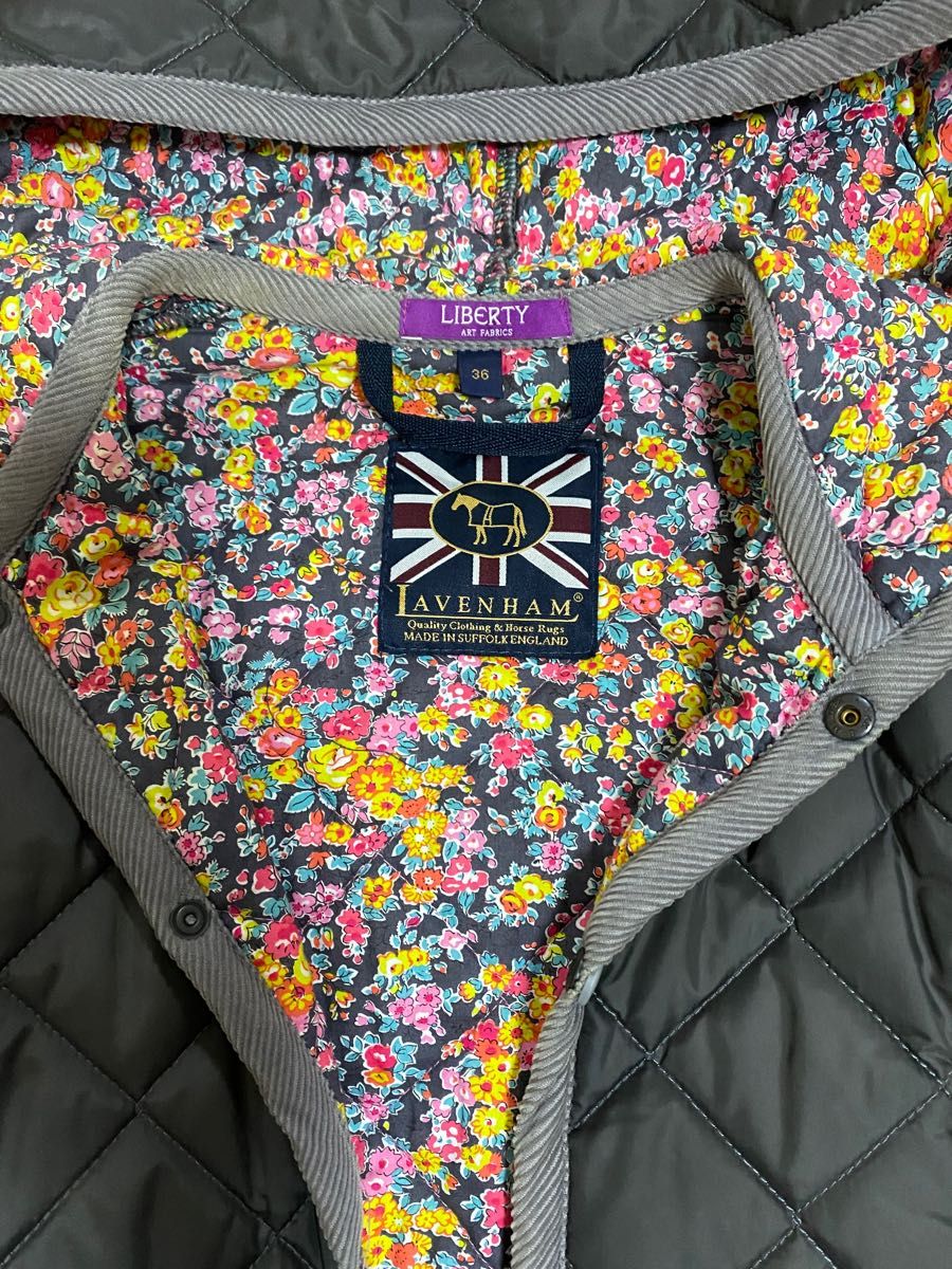 LAVENHAM ラベンハム キルティングジャケット リバティ 36 LAVENHAM ラベンハム キルティングジャケット リバティ 36