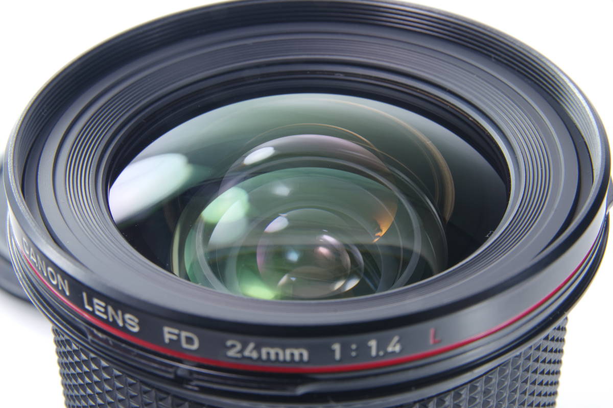 ★極上美品★ キヤノン　MFレンズ　CANON LENS FD 24mm F1.4 L　 #p75_画像4