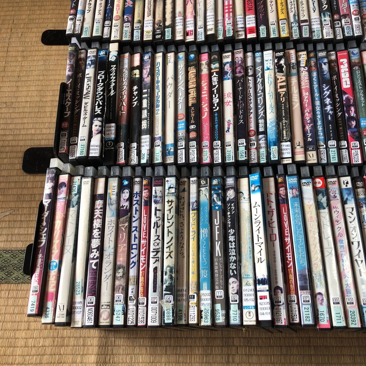 Yahoo!オークション - DVD 洋画 110本 まとめ売り レンタルアップ