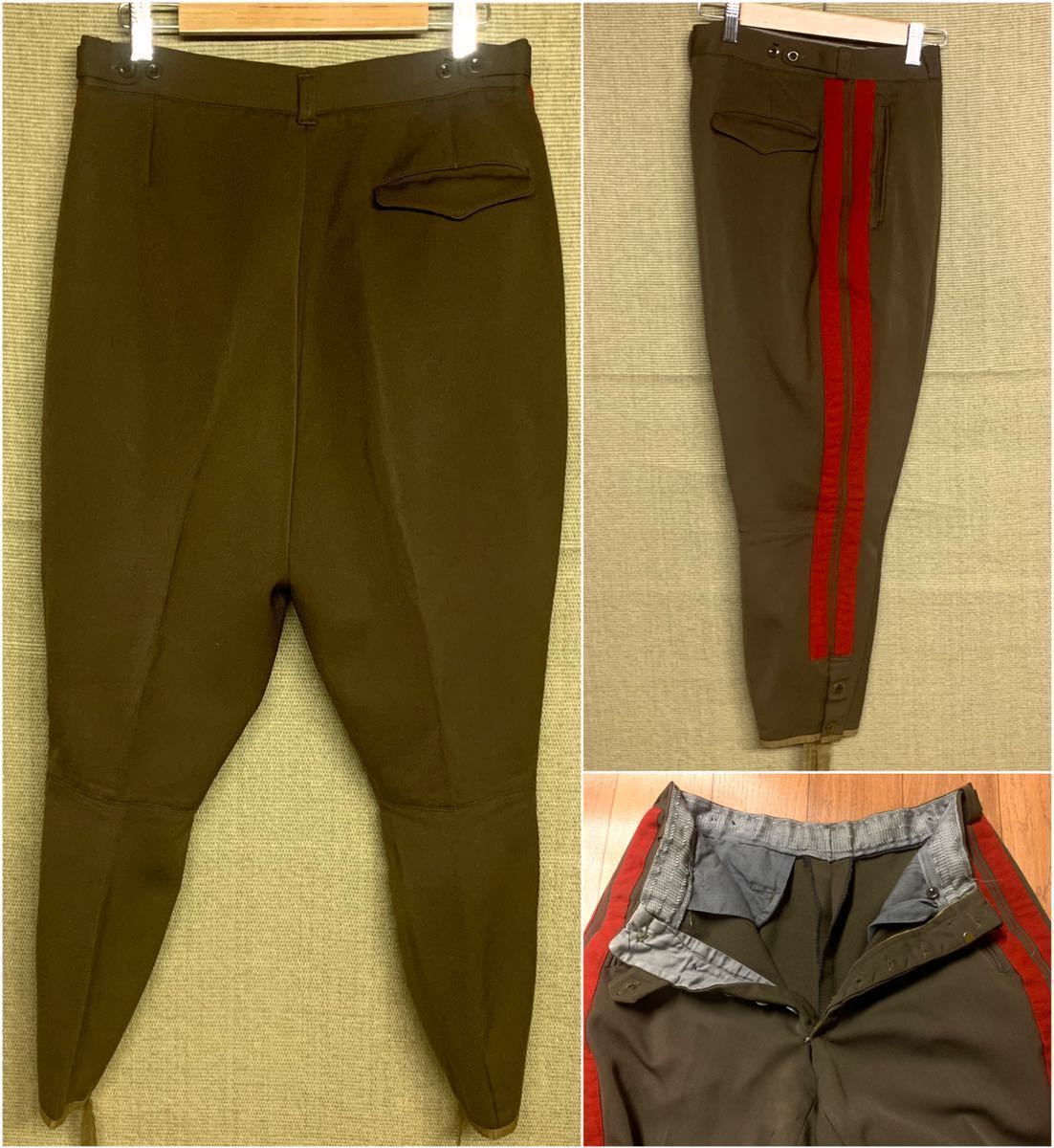 超希少品 ソ連軍 M69 少将 将官野戦服セット 上下 制帽 親衛部隊章