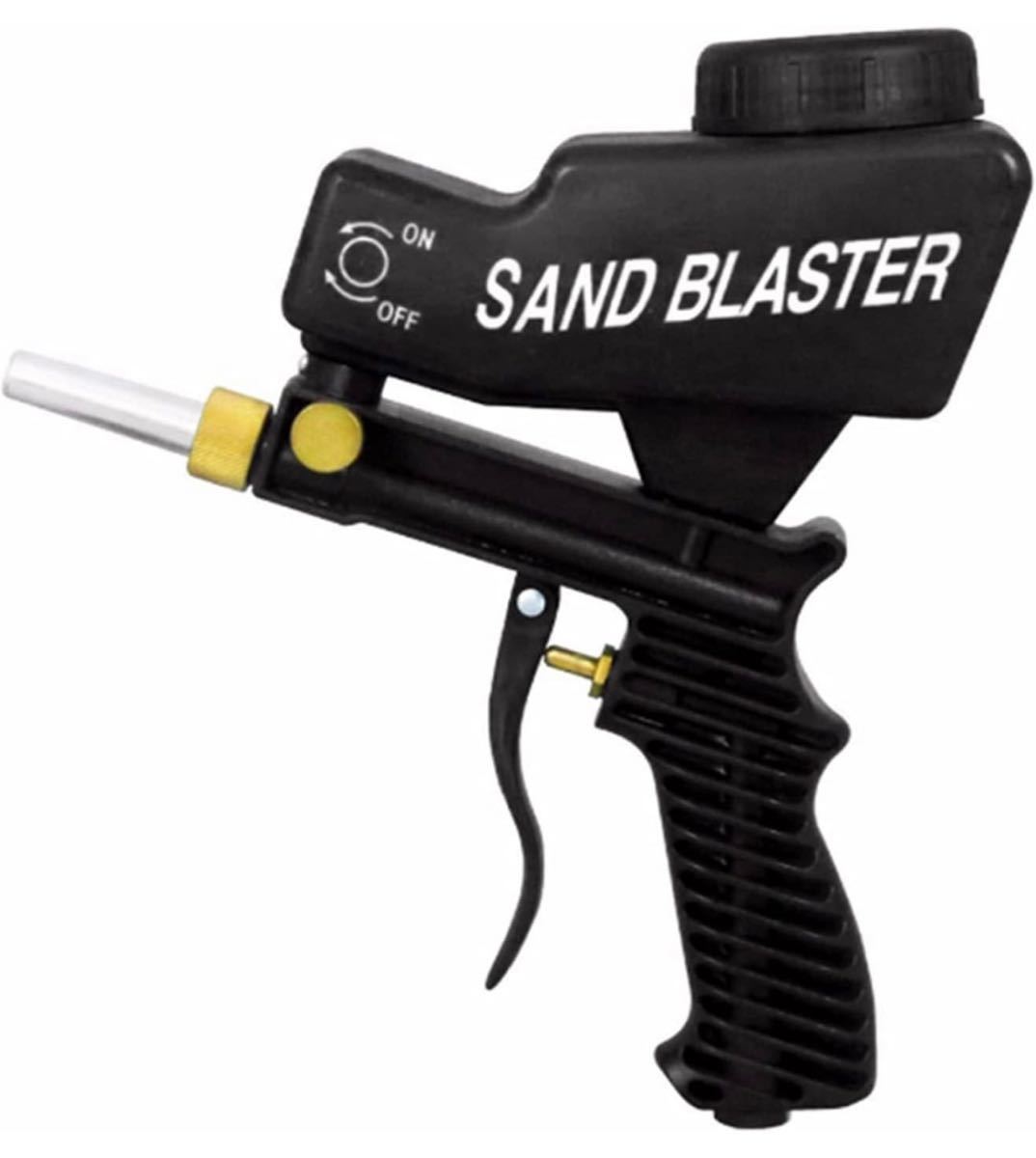  Sand blast gun Schott blast гравитационного типа удаление ржавчины песок дуть . ржавчина брать . покраска облупившийся 