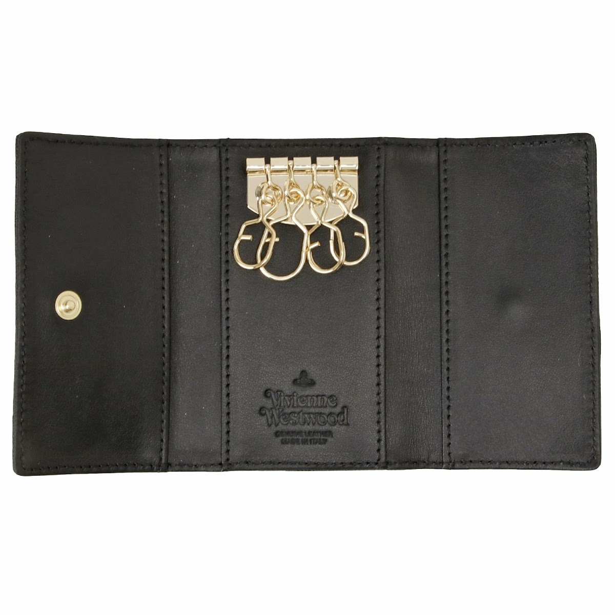 ヴィヴィアンウエストウッド キーケース Vivienne Westwood 51020001 L001N N403 サフィアーノ 4連 ブラック レディース SAFFIANO KEY CASE_画像3