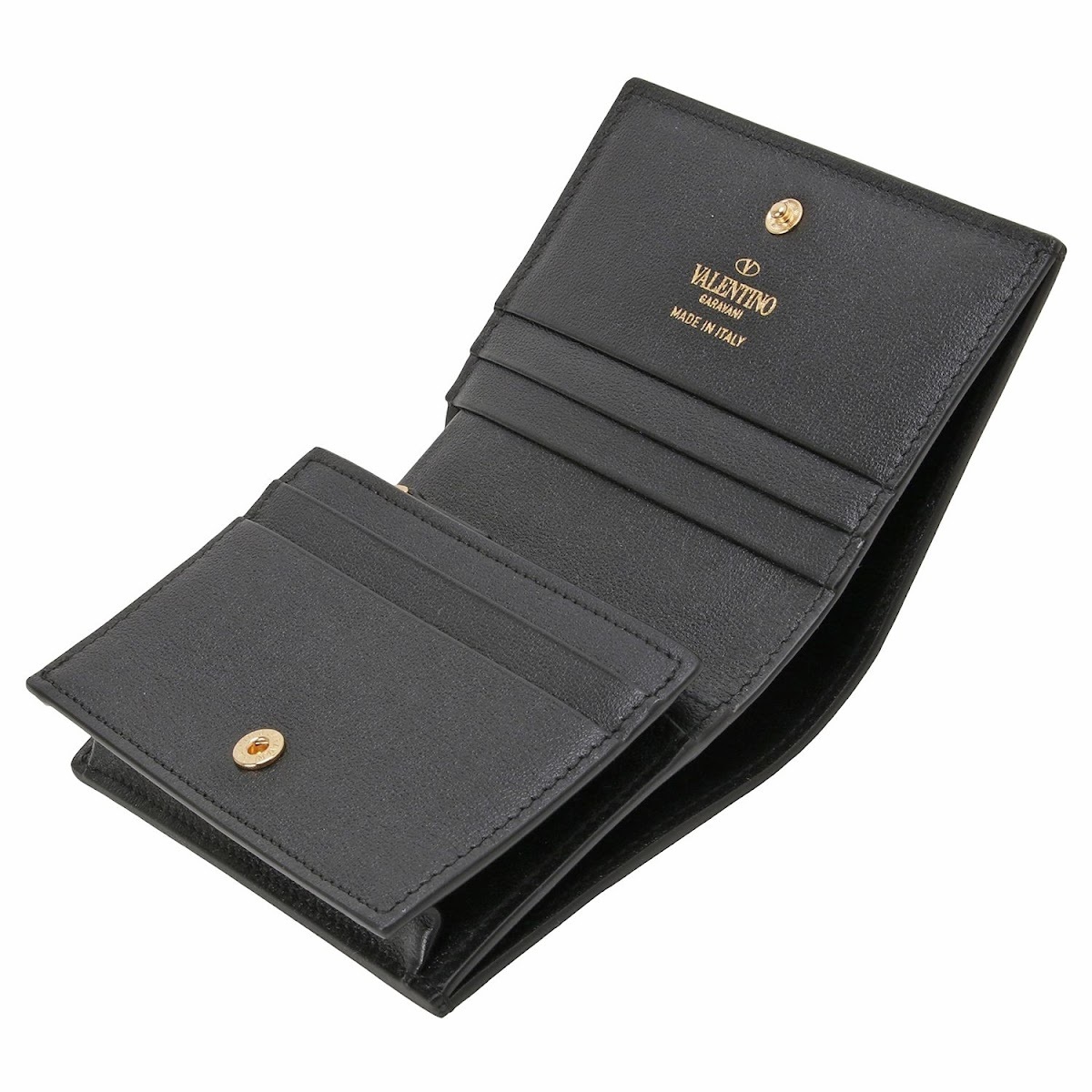 ヴァレンティノ 二つ折り財布 VALENTINO 1W2P0P39 ZBA 0NO Vロゴ