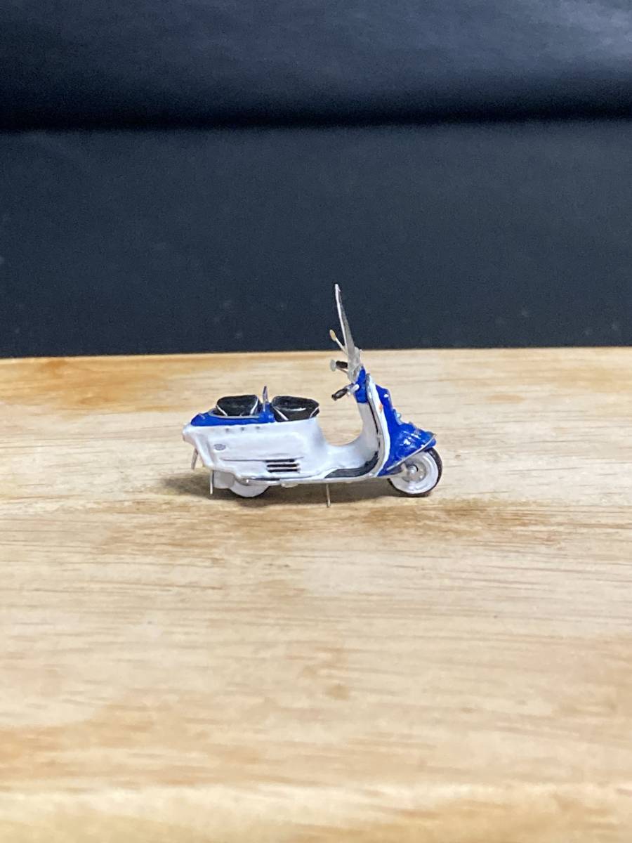 エコーモデル ラビットスクーター未塗装キット486 組立て塗装済み完成品　ブルー　HO(1/80) _画像5