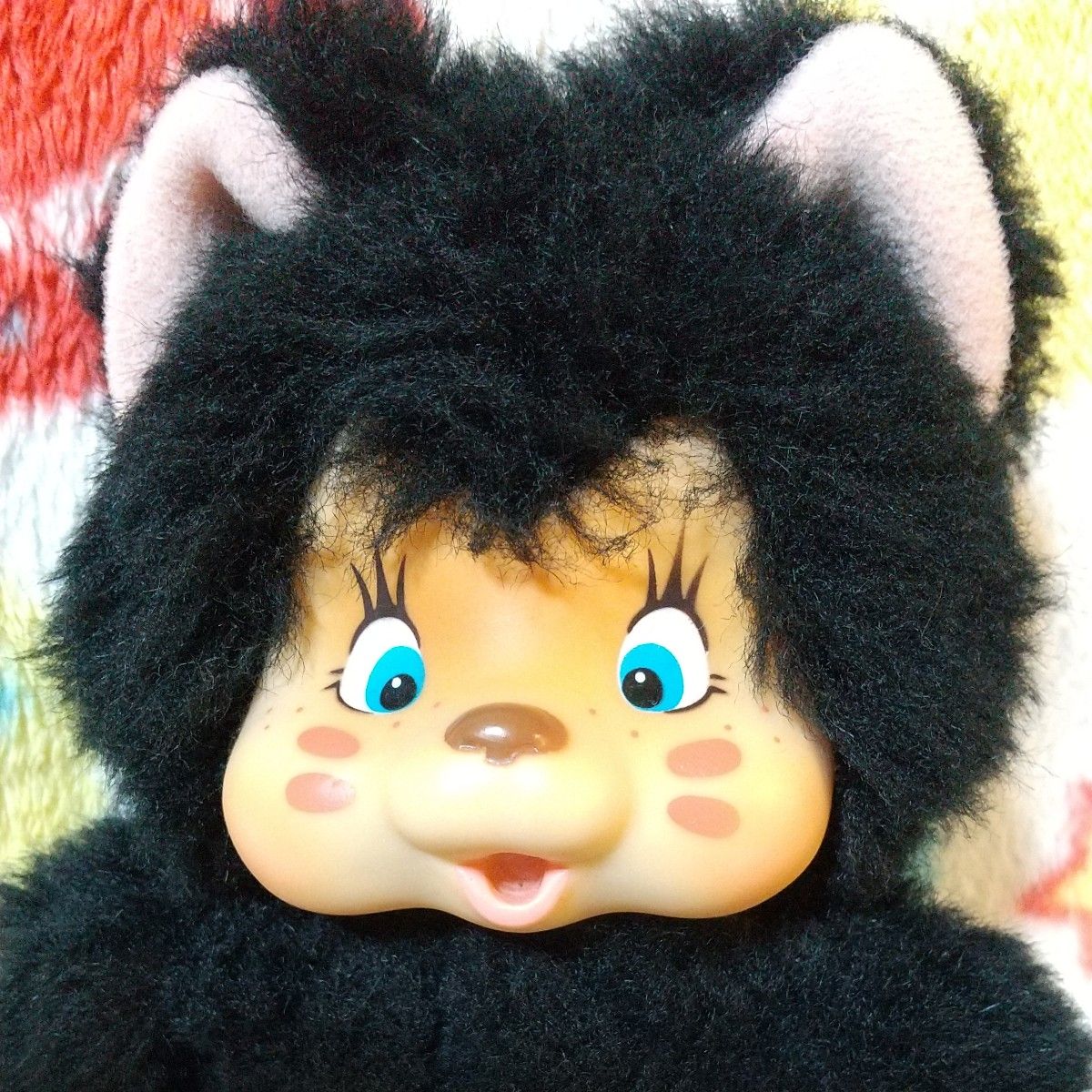 ニャー ミー 黒猫 ミッチャム ぬいぐるみ 昭和レトロ 当時物 ニャー ミー 黒猫 ミッチャム ぬいぐるみ 昭和レトロ 当時物