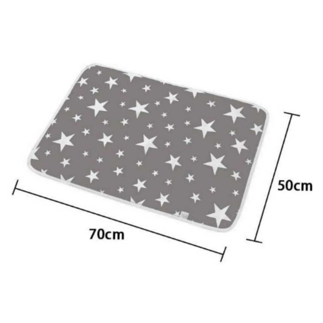  diapers change seat baby si- waterproof diapers change mat mobile outing for star gray 