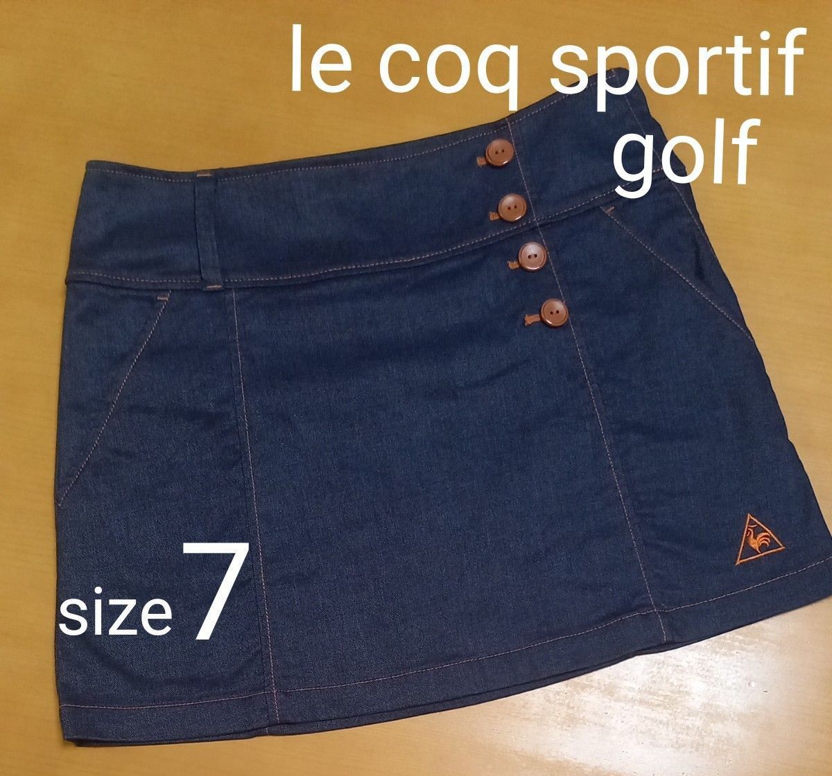 ルコックスポルティフ ゴルフ スカート 7号 Sサイズ 未使用品