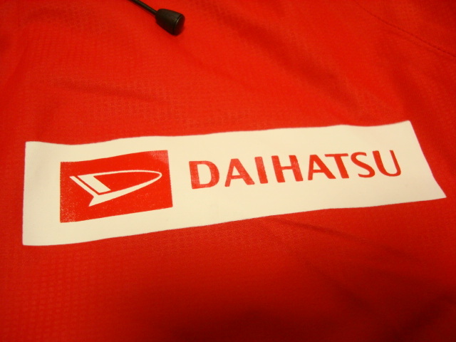 ■極美!非売品!企業物!■DAIHATSU/ダイハツ■ニッポンにはハイゼットがある■フード付きアルミ・ハーフジャケット/ジャンパー■Lサイズ■の画像8