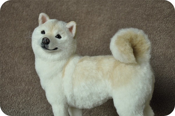Yahoo!オークション - ikona 羊毛フェルト 白柴 柴犬 ハンドメイド Yahoo!オークション - ikona 羊毛フェルト 白柴 柴犬 ハンドメイド