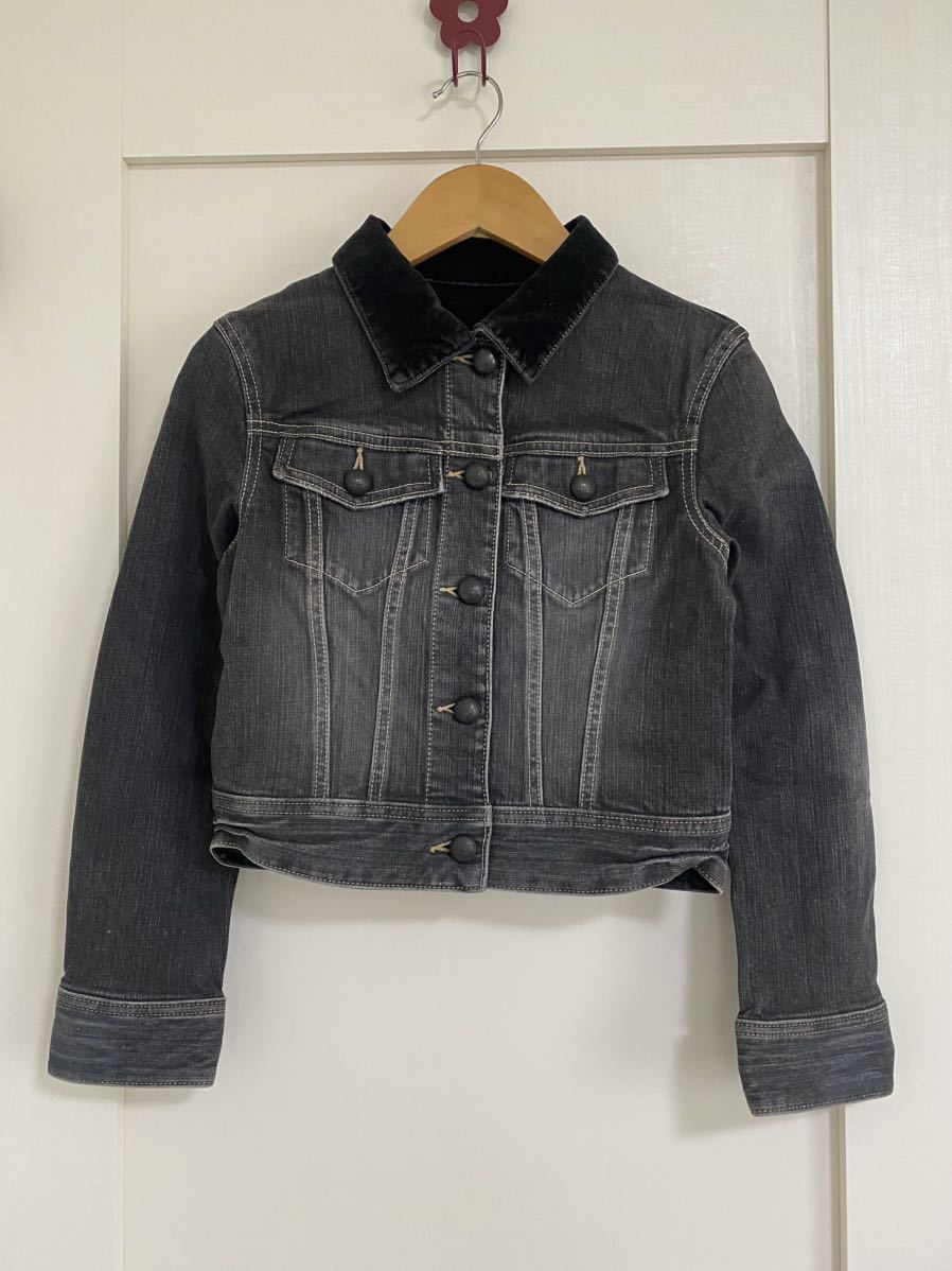  new goods *rosebullet Rosebullet * Denim jacket * black *S