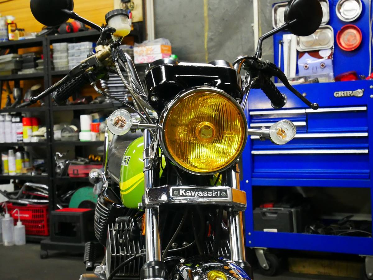 ☆kawasaki KH250 KH250B-026～ 1978～1979年モデル S3Eエンジン レストアカスタム 絶好調 動画有ります☆☆☆程度希少極上車☆☆☆の画像10