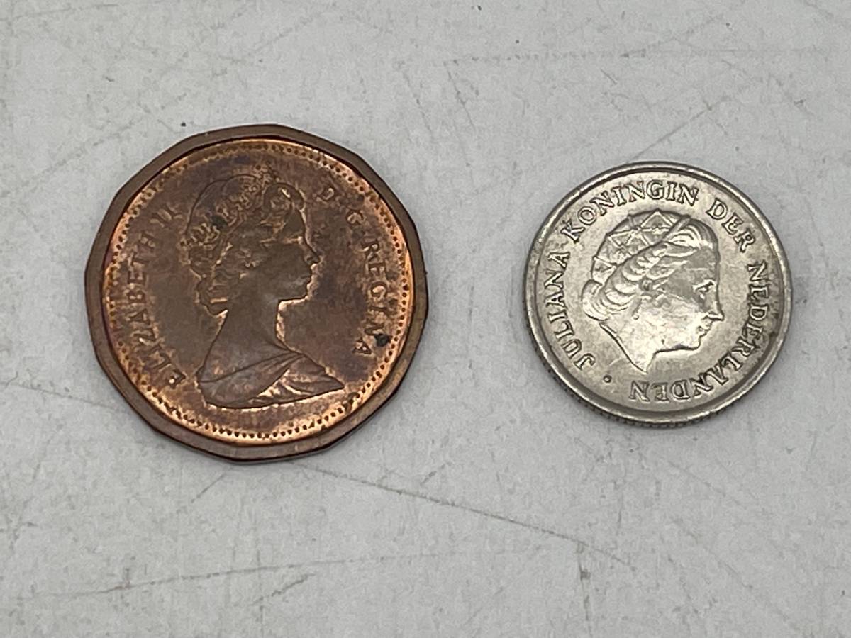  старая монета 9 шт. комплект Vintage античный 