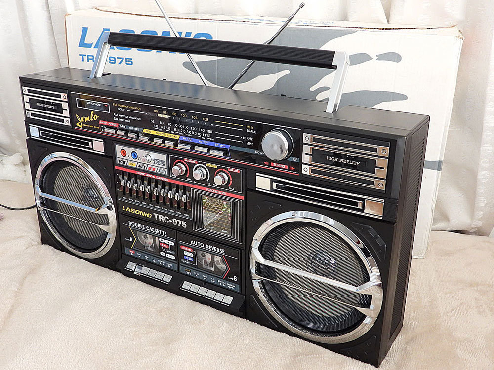 LASONIC TRC-975 ラジカセ BOOMBOX ブームボックス ラソニック