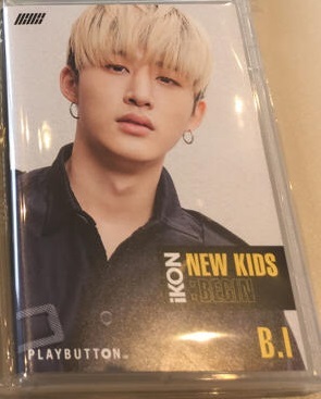 【中古】NEW KIDS BEGIN (?[PLAYBUTTON] B.I Ver)(初回生産限定) z12【中古玩具】_画像1