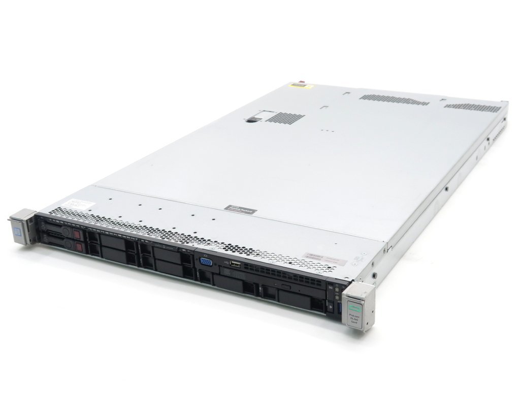 hp ProLiant DL360 Gen9 Xeon E5-2630 v3 2.4GHz 32GB 600GBx2 шт. (SAS2.5 дюймовый /12Gbps/RAID1 структура ) DVD-ROM SmartArray P440ar немного с дефектом 