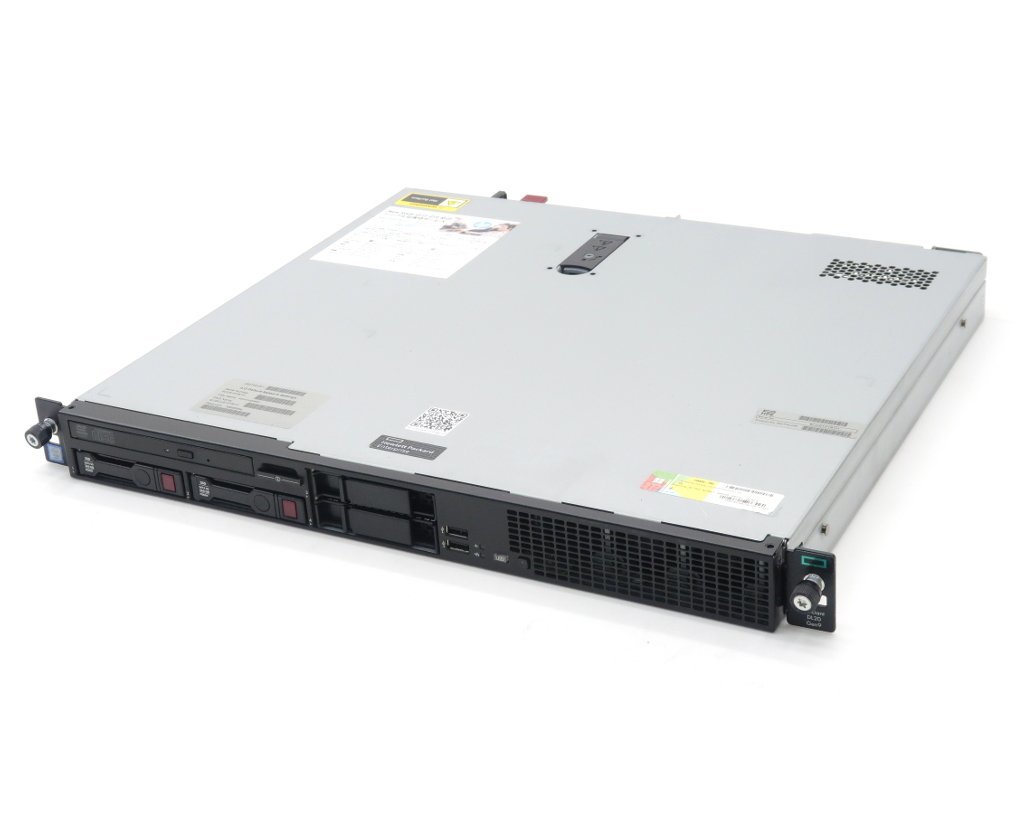 hp ProLiant DL20 Gen9 Xeon E3-1220 v5 3GHz 8GB 240GBx2 pcs (SSD2.5 -inch /RAID1 composition ) DVD-ROM SmartArray B140i