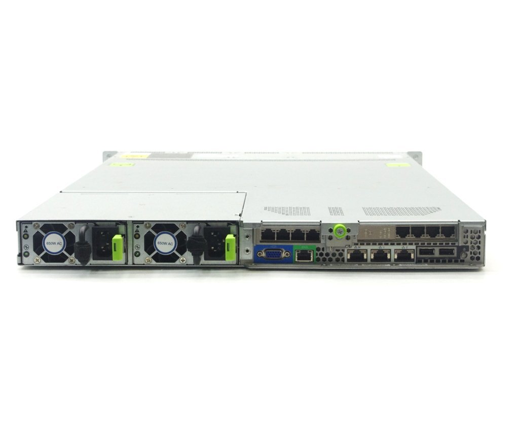 【人気商品！】 Cisco UCS C220 M3 Xeon E5-2690 2.9GHz*2 64GB  500GB(テスト用)x2台(SATA2.5インチ/RAID1) AC*2 Cisco UCSC RAID SAS 2008M-8i 冗長電源