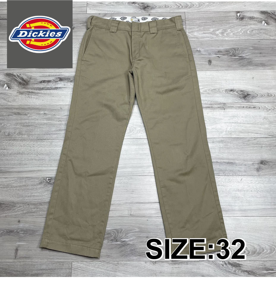 古着 Dickies UM874 ディッキーズ チノパン ローライズ サイズ32_画像1