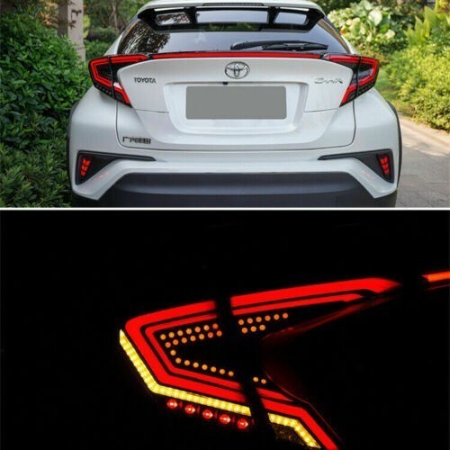 トヨタ C-HR LED シーケーシャルテールランプ テールライト 流れるウインカー CHR マフラー 純正ホイール aa モデリスタ エアロ_画像3