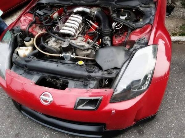 30PS上昇! Z33 V35 M35 大容量 サージタンク VQ35DE用 インテークマニホールド NISMO ホイール マフラー バンパー サクション カーボン_画像9