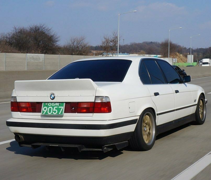 BMW E34 ダックテール スポイラー 518i 520i 525...+iselamendezagenda.mx