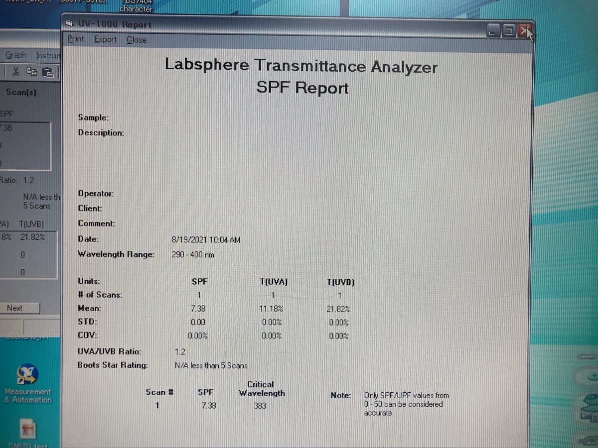 【正常動作品】Labsphere UV-1000s 紫外線 SPF アナライザ_画像4