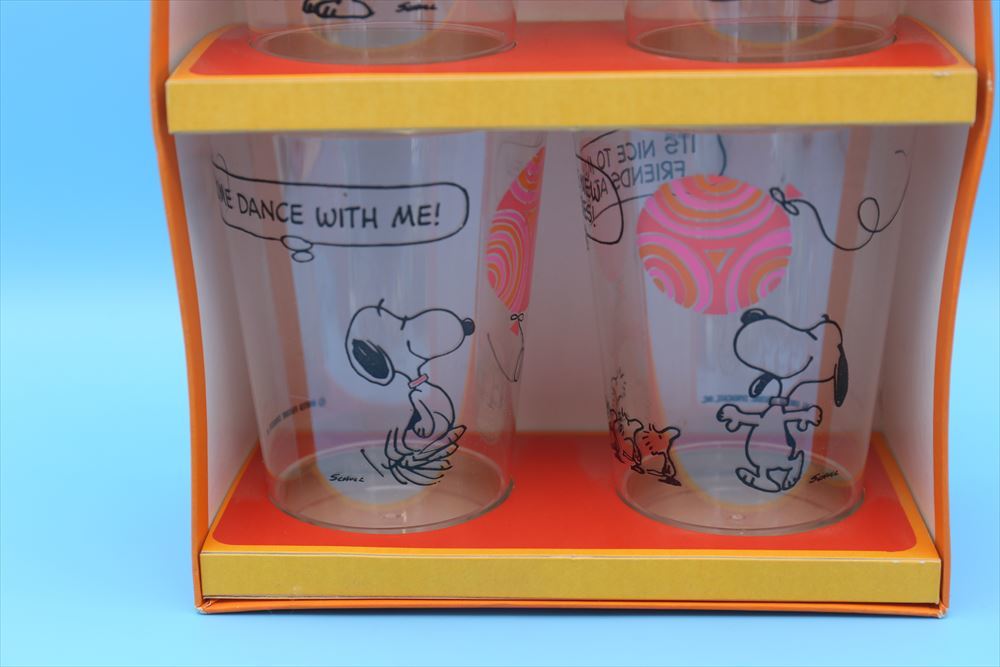 70s Hallmark Snoopy Plastic Party Glasses/プラスチック カップ セット/ヴィンテージ/スヌーピー/171707809_画像3