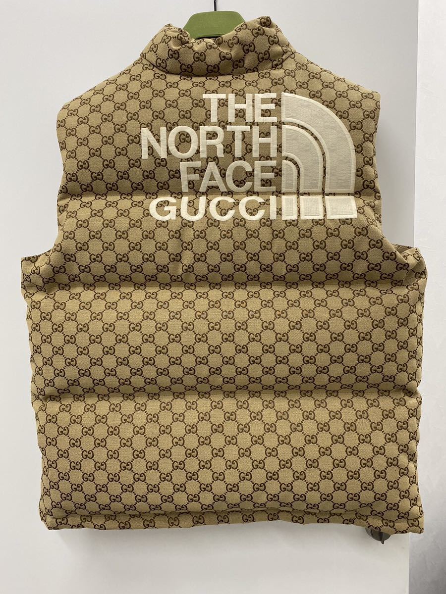 GUCCI×THE NORTH FACE グッチ×ザ ノースフェイス GG ダウンベスト