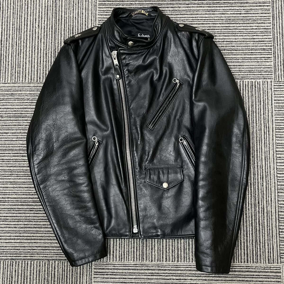 ヴィンテージ CYCLE RIDER Dポケ 60年代 38 schott-