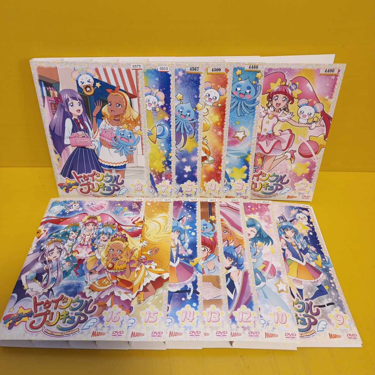 新品ケース スター☆トゥインクルプリキュア DVD 全16巻 +映画-