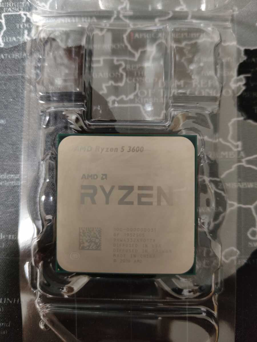 AMD Ryzen5 3600 リテールクーラー未使用品付属