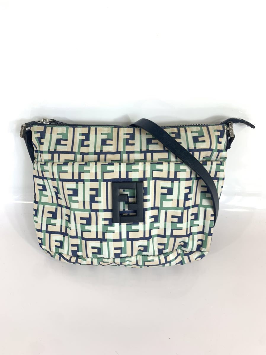 未使用 フェンディ FENDI スカーフ シルク100% ズッカ バッグ柄 注文