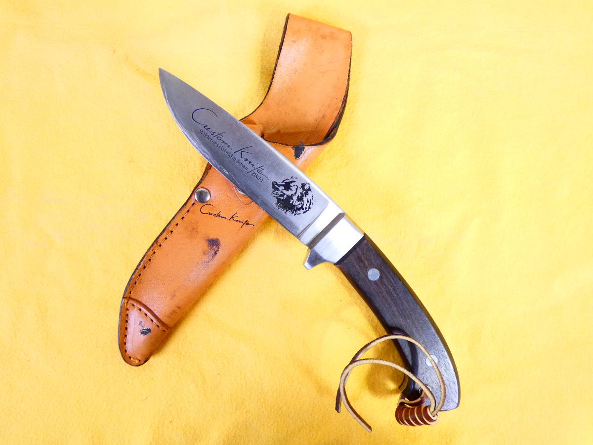 Yahoo!オークション - Custom Knife 2WJ-1 カスタムナイフ Yahoo!オークション - Custom Knife 2WJ-1 カスタムナイフ