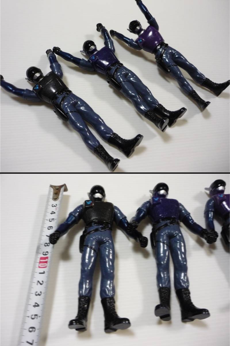 ソフビ ショウ&サラ&シグ バトルユニットセット 「ブルース ソフビ ショウ&サラ&シグ バトルユニットセット 「ブルース