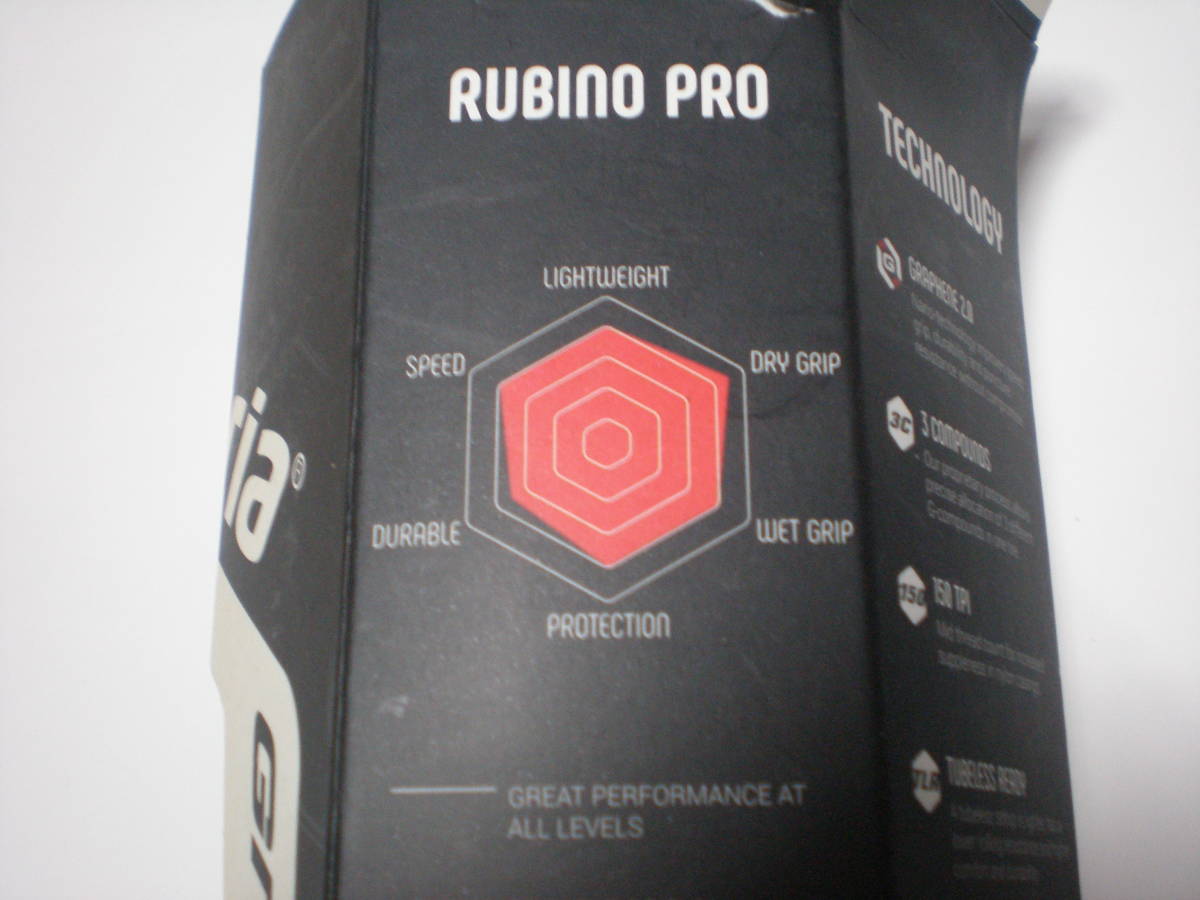 vittoria rubino pro tl 700x28c 28-622　ヴィットリア　ルビノプロ　2本組　チューブレスレディ　黒　グラフェン2.0_画像4