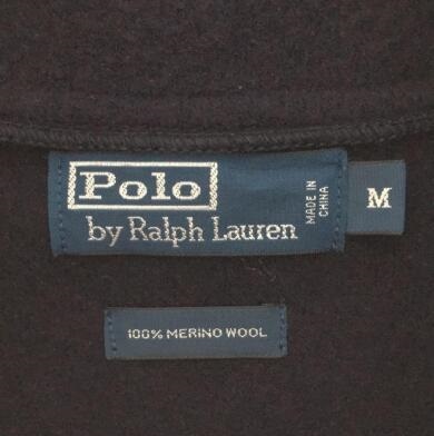 TK 新品近 希少 ラルフローレン POLO RALPH LAUREN 太めの可愛いライン入 ピーコート メルトンジャケット_画像5